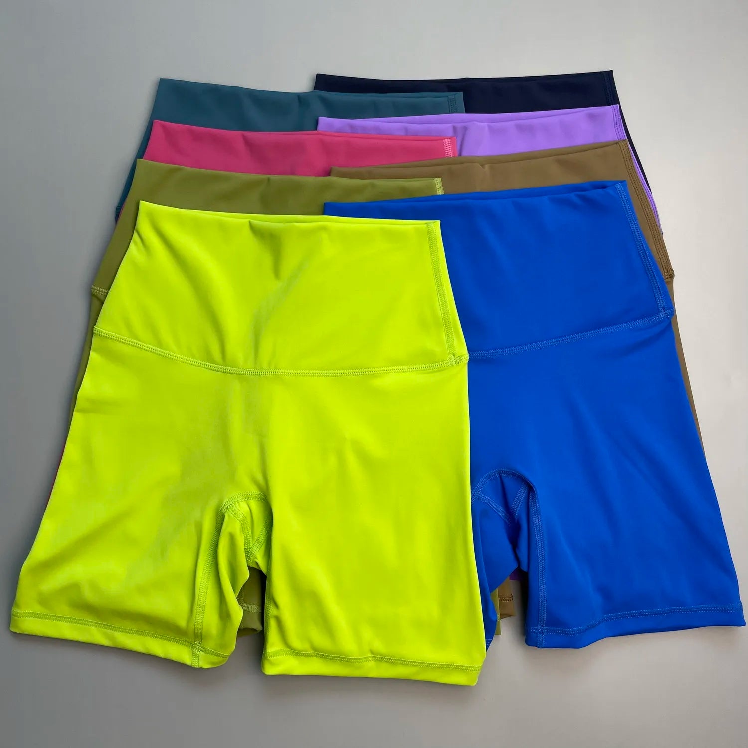 Short Deportivo Cintura Alta con Bolsillo Interno